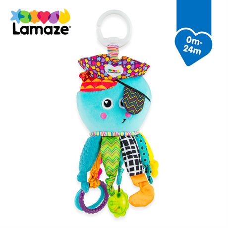Мягкая игрушка-подвеска Lamaze Кальмар с прорезывателем (L27068) - фото 11