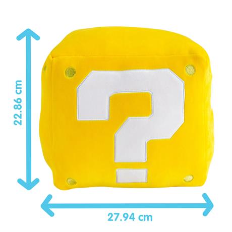 Мягкая игрушка Club Mocchi- Mocchi- Куб со знаком вопроса из Супер Марио 28 х 23 см (T12887) - фото 2