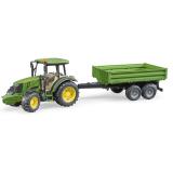 Модель Bruder Трактор John Deere з причіпом 1:16 (02108)