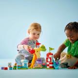 Конструктор LEGO DUPLO Свинка Пеппа Ярмарка развлечений 53 детали (10453)