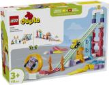 Конструктор LEGO® DUPLO® Город 3 в 1 Интересные горки и трамплины с автомобилями, 111 деталей (10478)