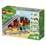 Конструктор LEGO DUPLO Trains Железнодорожный мост и рельсы 26 деталей (10872)