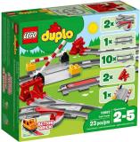 Конструктор LEGO DUPLO Trains Залізничні колії 23 деталі (10882)