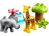 Конструктор LEGO DUPLO Animals Дикі тварини Африки 10 деталей (10971)