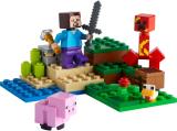 Конструктор LEGO Minecraft Засідка кріпера 72 деталі (21177)