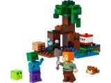Конструктор LEGO Minecraft Пригоди на болоті 65 деталей (21240)