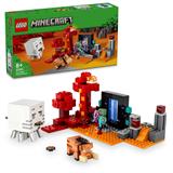 Конструктор LEGO Minecraft Засідка біля порталу в Нижній світ 352 деталі (21255)