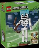 Конструктор LEGO® Minecraft® Скелет Геймерський декор , 502 деталі (21594)
