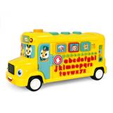 Музична розвивальна іграшка Hola Toys Шкільний автобус (3126)