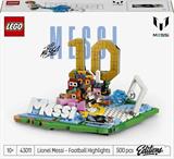 Конструктор LEGO® Editions Ліонель Мессі — найкращі моменти футбольних матчів, 500 деталей (43011)
