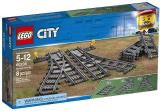 Конструктор LEGO City Залізничні стрілки 8 деталей (60238)