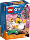 Конструктор LEGO City Stuntz Каскадерський мотоцикл для гри у ванні 14 деталей (60333)