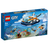 Конструктор LEGO City Exploration Исследовательская подводная лодка 182 детали (60377)