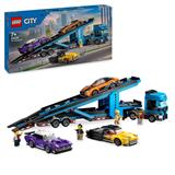 Конструктор LEGO City Вантажівка-транспортер зі спортивними авто 998 деталей (60408)