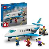 Конструктор LEGO® City Пассажирский самолёт — конструктор игрушечного самолёта, 118 деталей (60492)