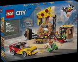 Конструктор LEGO® City Доставка піци з різними транспортними засобами, 494 деталі  (60496)
