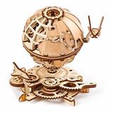 Дерев'яний механічний 3D конструктор Ugears Глобус (70128)