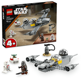 Конструктор LEGO Star Wars Зоряний винищувач N-1 Мандо й Ґроґу 92 деталі (75410)