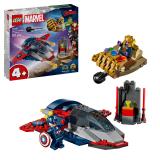 Конструктор LEGO Super Heroes Капитан Америка против Таноса 107 деталей (76319)