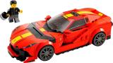 Конструктор LEGO Speed Champions Ferrari 812 Competizione 261 деталь (76914)