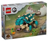 Конструктор LEGO Jurassic World Малюк Бампі Анкілозавр 358 деталей (76962)