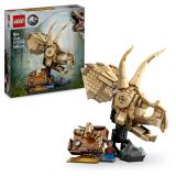 Конструктор LEGO® Jurassic World Окаменелости динозавров: череп трицератопса, 468 деталей (76969)