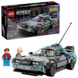 Конструктор LEGO Speed Champions Произведение из фильма «Назад в будущее» 357 Деталей (77256)