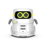 Інтерактивний робот AT-Robot із сенсорним управлінням та навчальними картками українською білий (AT002-01-UKR)