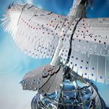 Колекцiйна модель Metal Time Unity Wings Eagle Silver Armor Crystal Edition (MT101SWRSK/READY)