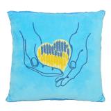 Подушка Tigres Серце в долонях 33 см (ПД-0442)