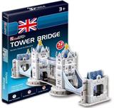 3D пазл CubicFun Міні Тауерський міст (S3010h)