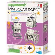 Робот на сонячній батареї 3-в-1 своїми руками 4M (00-03377)
