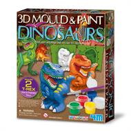 Набір для створення 3D-фігурок із гіпсу 4M Динозаври (00-04777)