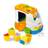 Іграшкова машинка-сортер Weina Музичний мікроавтобус (2071)
