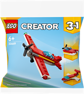 Конструктор LEGO Creator Культовий червоний літак 3 в 1, 51 деталь (30669)