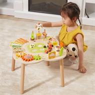 Дерев'яний розвивальний столик Viga Toys Ферма (44657)