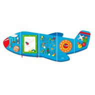 Бізіборд Viga Toys Літачок 5 секцій (50673FSC)
