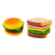 Іграшкові продукти Viga Toys Дерев'яні гамбургер і сендвіч (50810)