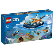 Конструктор LEGO City Exploration Дослідницький підводний човен 182 деталі (60377)