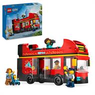 Конструктор LEGO City Червоний двоповерховий екскурсійний автобус 384 деталі (60407)