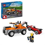 Конструктор LEGO City Евакуатор і ремонт спортивних авто 101 деталь (60435)