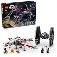 Конструктор LEGO Star Wars Збірний пакет Винищувач TIE і Корабель X-wing 1063 деталі (75393)