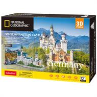 3D пазл CubicFun National Geographic Замок Нойшванштайн (DS0990h)