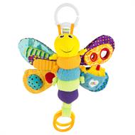 М'яка іграшка-підвіска Lamaze Метелик із прорізувачем і пищалкою (L27024)