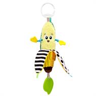 М'яка іграшка-підвіска Lamaze Бананчик із прорізувачем (L27382)