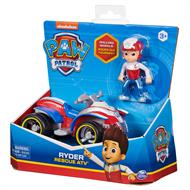 Ігровий набір Paw Patrol Рятувальний автомобіль з водієм Райдер (SM16775/8807)