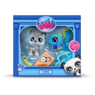 Набор фигурок Littlest Pet Shop Рок-н-ролльные суши (00526)