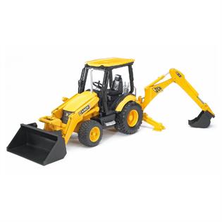 Модель Bruder Дорожный погрузчик с экскаватором JCB MIDI CX 1:16 (02427)