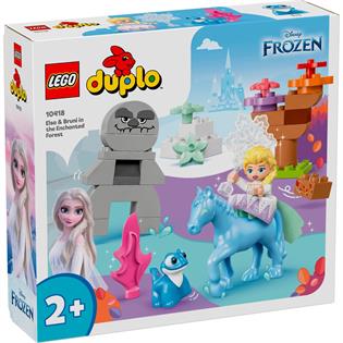 Конструктор LEGO DUPLO Disney Ельза й Бруні в Зачарованому лісі 31 деталь (10418)