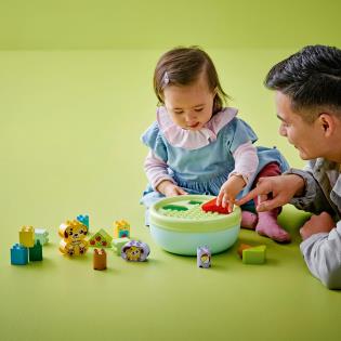 Конструктор LEGO DUPLO My First Сортувальник фігур будинок для цуценят 17 деталей (10441)